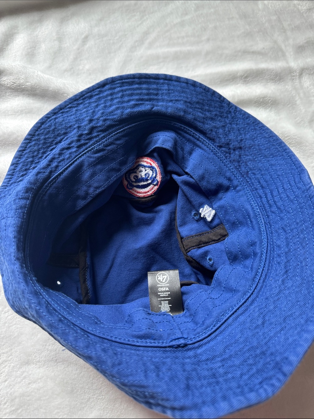 '47 Brand Royal Blue Bucket Hat Chicago Cubs - Picture 4 of 6